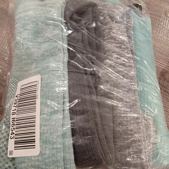 TOMMIE COPPER Compression Over Calf Socks Jade Green 4 Pc Nanoglide Large NWT - Picture 7 of 15